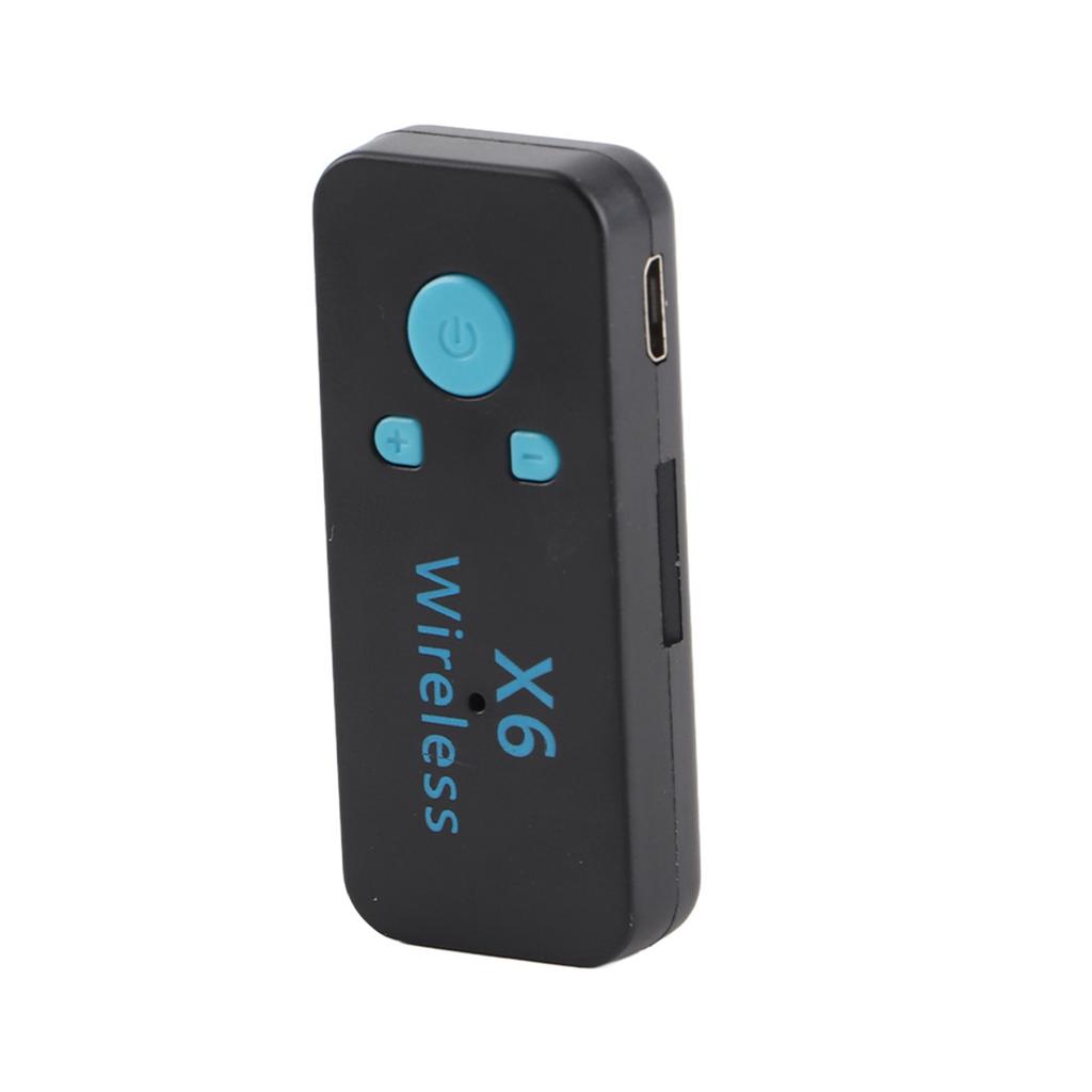 X6 Car Bluetooth Audio Music Receiver 3.5 Speaker Storage Card Playback Function Hands Free Call