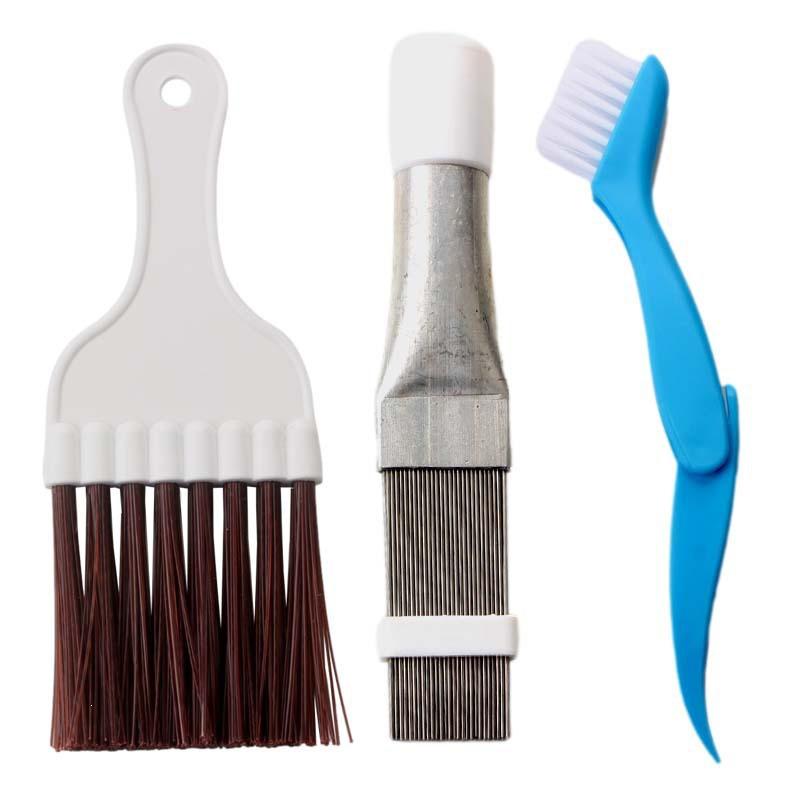 Stainless Steel Fin Comb & Radiator Brush Set for Air Conditioner Cleaning