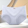 6Pcs Cotton Crotch Seamless Briefs Mid Waist Underwear for Women Soft Lace Bowknot Panties  Lady