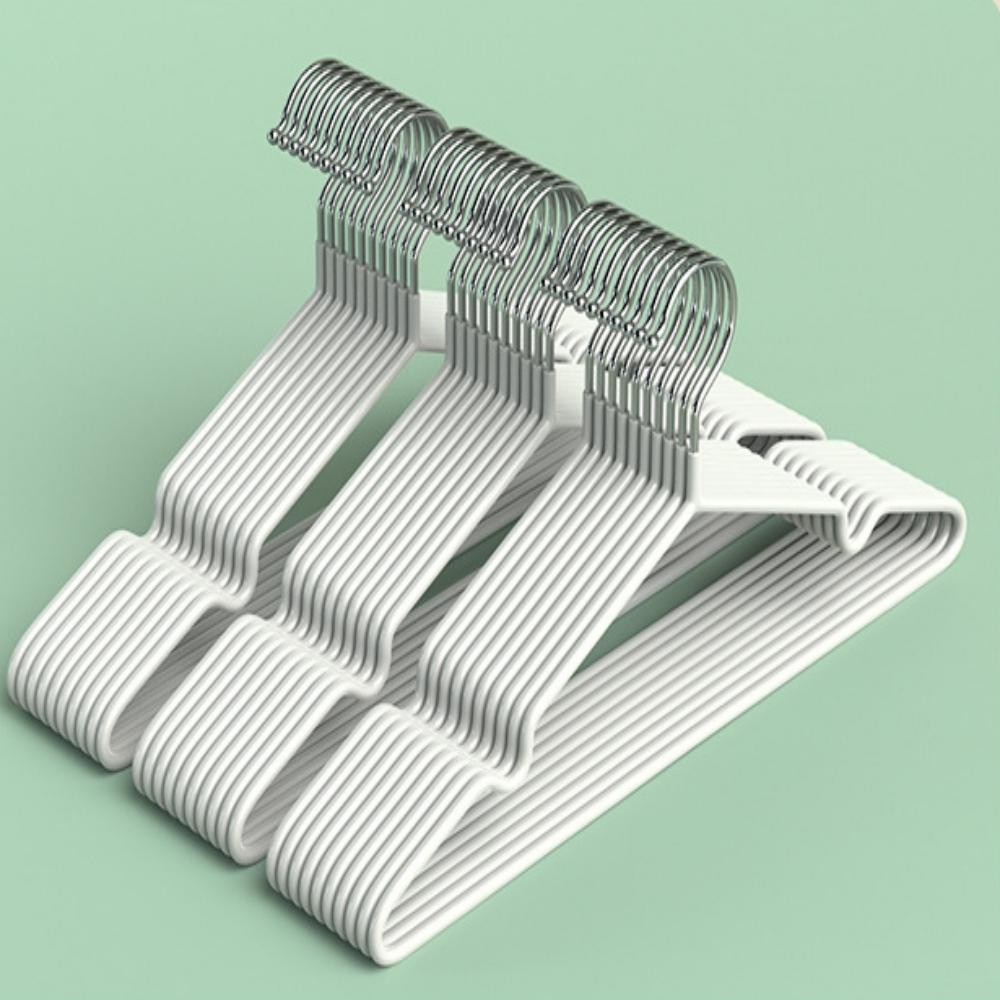 10PCS Clothes Rack Adult Clothes Rack Non-Slip, Non-Sharp Angle Non-Marking Clothes Stand Drying Clothes Rack