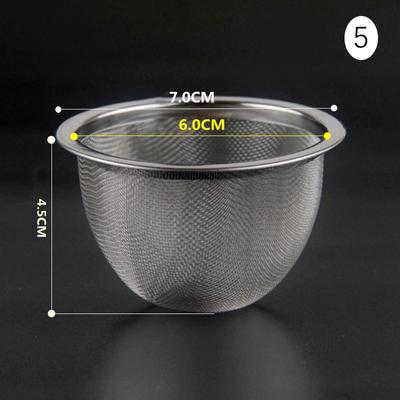 1Pc 304 Stainless Steel Reusable Tea Infuser Tea Strainer Teapot Loose Tea Leaf Spice Tea Filter Kitchen Accessories