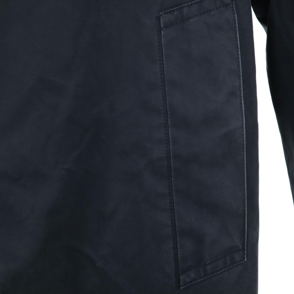 Mackintosh Made In Japan With Liner Stainless Collar Coat 40 Navy Men's Used