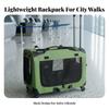 Pet Carrier Backpack with Wheels Soft-Lined Sturdy for Cats