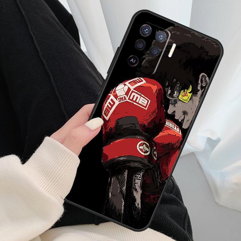 Boxing Gloves Case For Oppo A18 A38 A58 A78 A98 A80 A60 A40 A96 A76 A16 A94 A74 A54 A15 A17 A57 A77 A5 Pro
