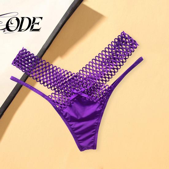 Women Panties Low Waist Hollowed Out Cross-belt See-through Pornographic Thin Underpants Strip French Style Ladies Sling Thong Inner Wear Clothes