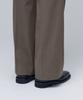 Musinsa Standard Heavyweight Fleece-Lined Real Wide Hidden Elastic Waist Slacks [Dusty Beige]