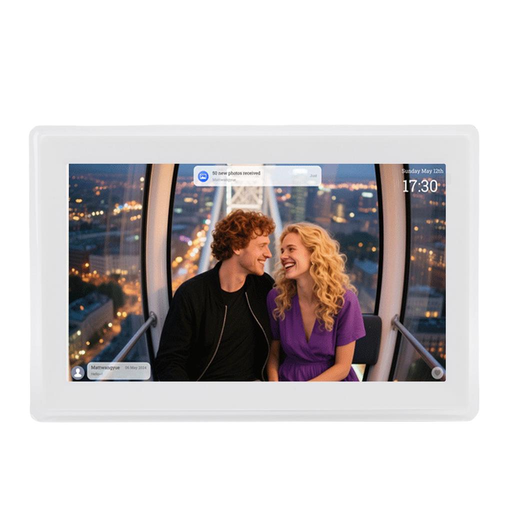 15.6 Inch Digital Calendar WiFi Smart Electronic Calendar 1920x1080 HD Interactive Display Touchscreen Home Chore Chart Planner