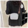 Women's Simple Casual Retro Shoulder Bag Fashionable Diagonal Cross Small Square Bag Large Capacity Mother and Child Bag