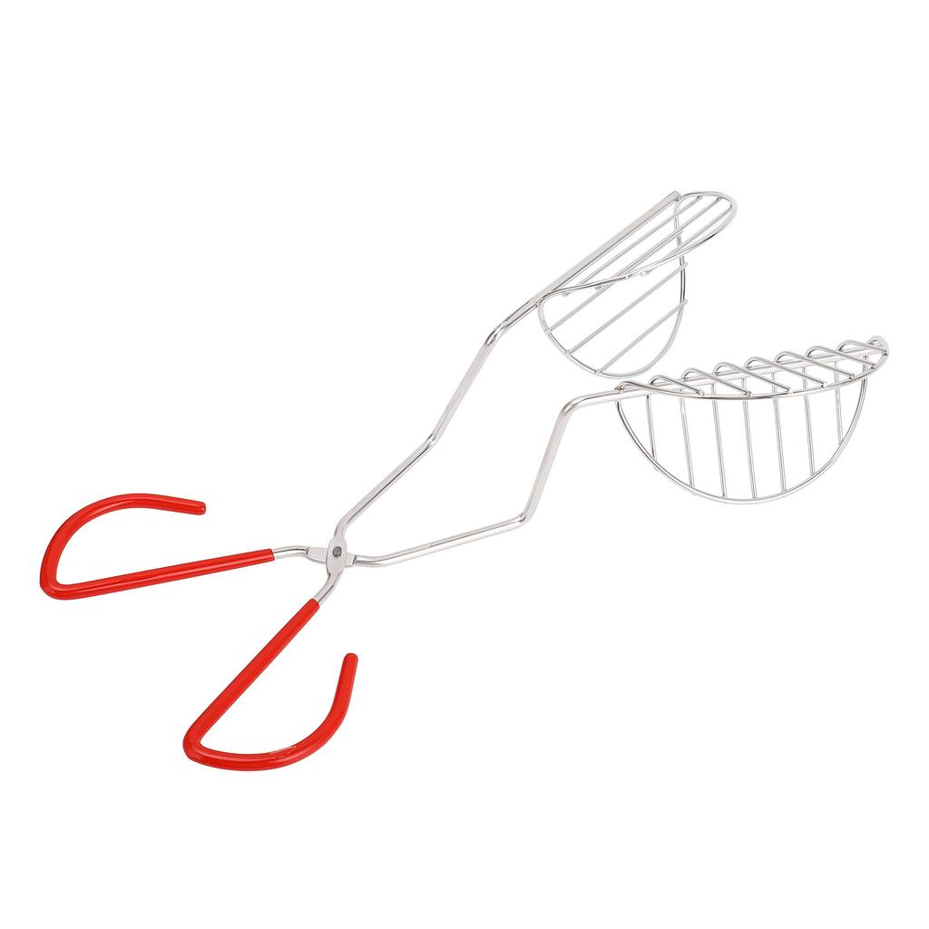 Taco Shell Tong Stainless Steel V Shaped Crisp Deep Fryer Kitchen Tool Long Handle Taco Shell Fryer