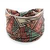 European American Women's Hair Band African Print Pattern Wide Edge Elastic Knot Sports Yoga Headband Women's Headwear Hair