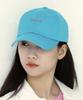 Taimseullib Pixel Lettering Aqua Ball Cap Tbc05416