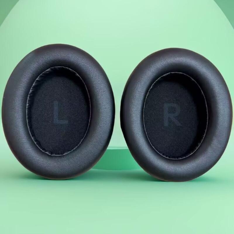 Noise Isolating Ear Cushions with Soft Protein Leather Stable fit Replacement Ear Pad
