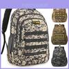 Mochila Oxford Camuflada Unissex Respirável Compartimento para Laptop de 16 polegadas Para Estudantes Roupas Diárias
