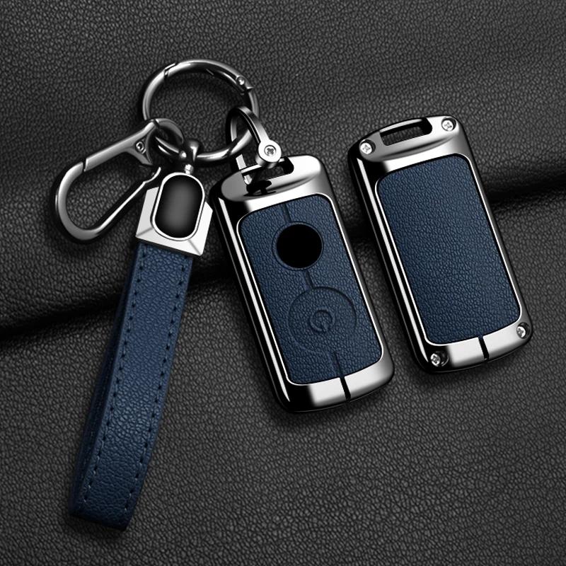 Interior Mouldings Motorcycle Car Key Case Fob Cover Shell For Yamaha Nmax 2021/2022 NVX NVX155 XMAX XMAX300 QBIX AEROX JAUNS 20