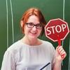 Tragbares doppelseitiges Kunststoff-Go/Stopp-Schild mit Griff Klassenzimmer-Lehrmittel für die frühe Lernförderung