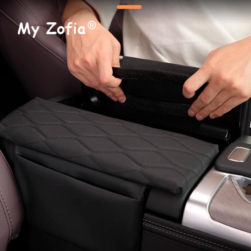 For Chery Jaecoo J8 2024 2025 2026 Storage Style Car Armrest Box Pad Leather Pad Auto Center Console Armrest Protective Cushion