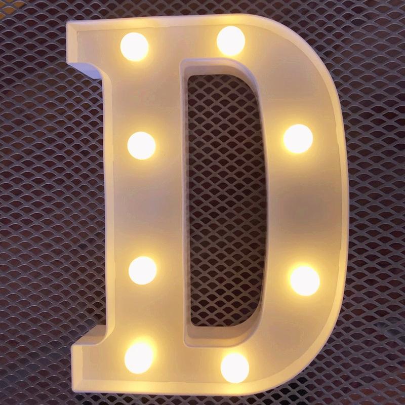 Birthday Proposal Atmosphere Letter Light Symbol Design Light Wedding Night Light Birthday Light Outdoor Waterproof