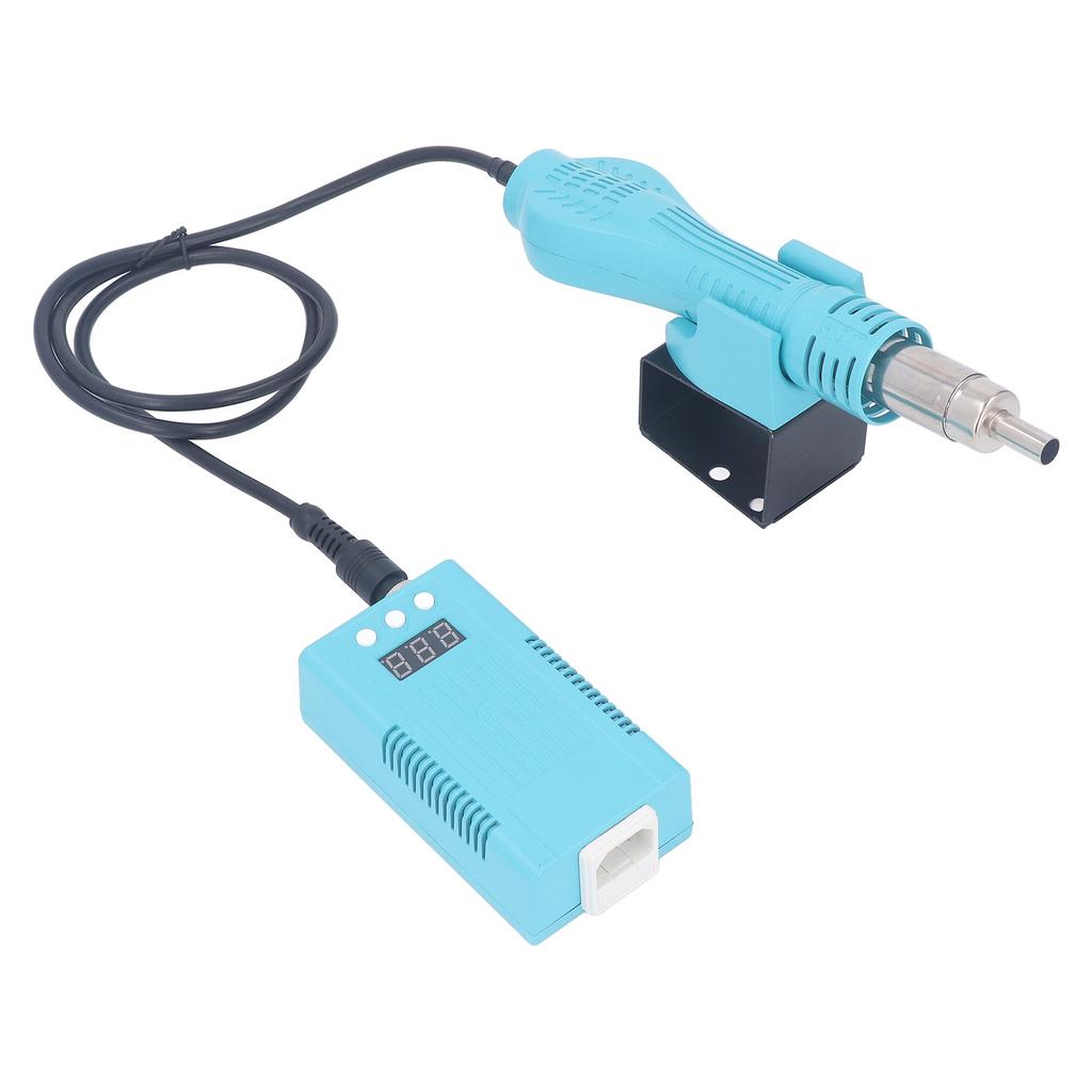 Digital Heißluftgebläse Set LCD-Anzeige 700W Mini Tragbares Heißschrumpfschlauch-Gebläse 100?480 Grad  Einstellbar