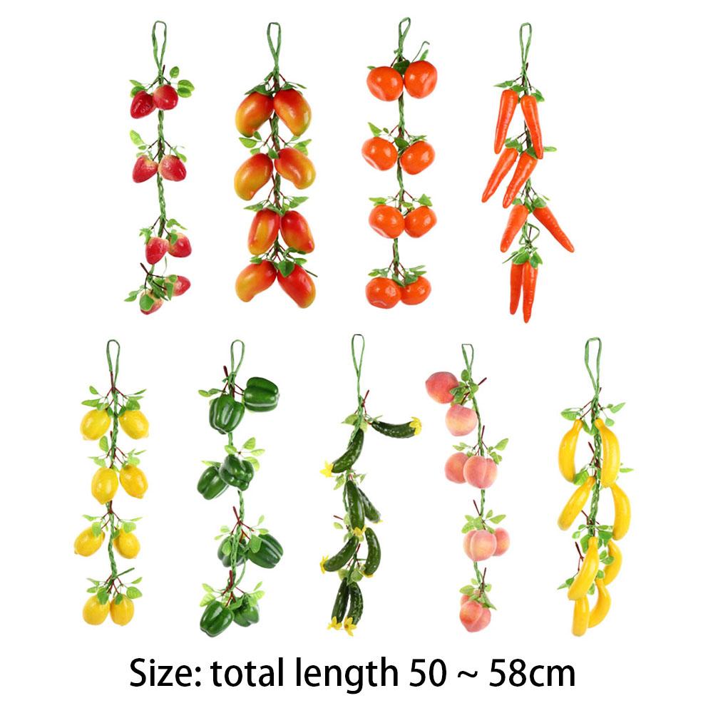 Party Foam DIY Decoration Plants Fruit Artificial Vegetables Artificial Fruit Fake Vegetables Wall Decor