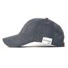 Baseball Cap Big Head Circumference Hard Top Enlarged and Widened for Spring Autumn Fashionable Hard top Deep top Slim face Adjustable серый