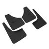 4PCS Car Wheel Mudguards Front Rear Wheel Protective Black Vehicle Tire Protector Mudflaps for