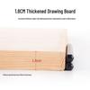 Ultra-thin 4K Basswood Art Drawing Board, Portable 8K Hollow Wooden Sketch Pad for Beginners