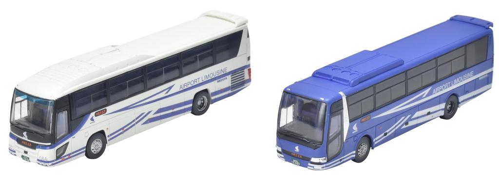 La collection de bus Collection de bus Kansai Airport Transportation 30e anniversaire Coffret de 2 voitures Diorama Fournitures