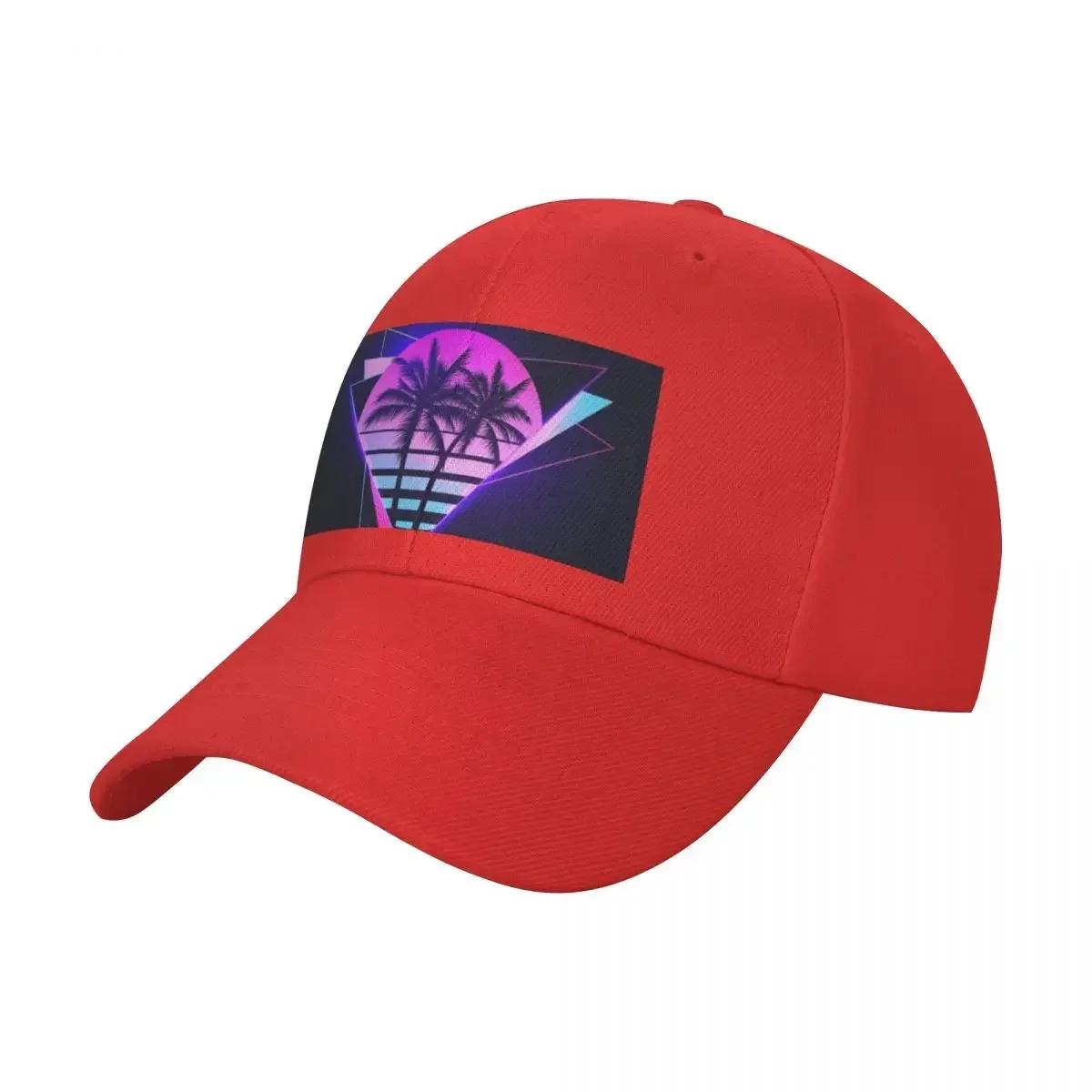 Retrowave T-Shirt Baseball Cap Big Size Hat Ball Cap sun hat Hat Luxury Brand Ladies Men s