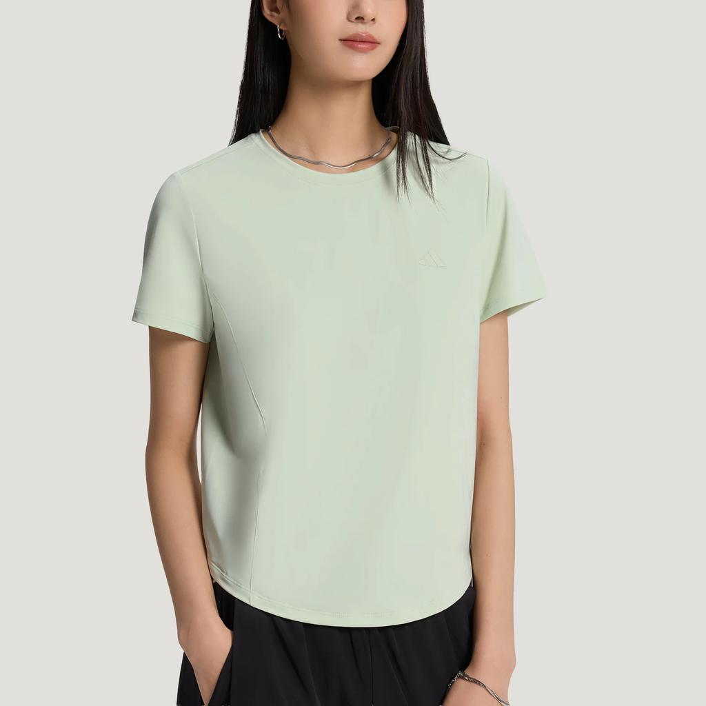 adidas Cool Round Neck Pullover Sports Short Sleeve T-Shirt Women Tops KZ1568