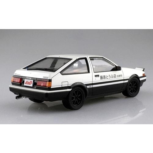 Aoshima Bunka Kyozai (AOSHIMA) Initial D No. 5 Takumi Fujiwara AE86 Trueno Volume 1 1/24 Scale Plastic Model