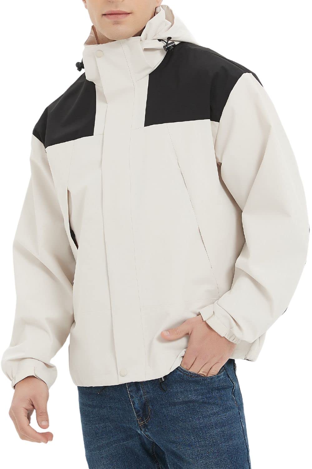 

к Горная парка для одежды для гор альпинизм холодная вода стильный [Benke] [Удобная носка] мужчины, альпинизм, куртка, на открытом воздухе, одежда,