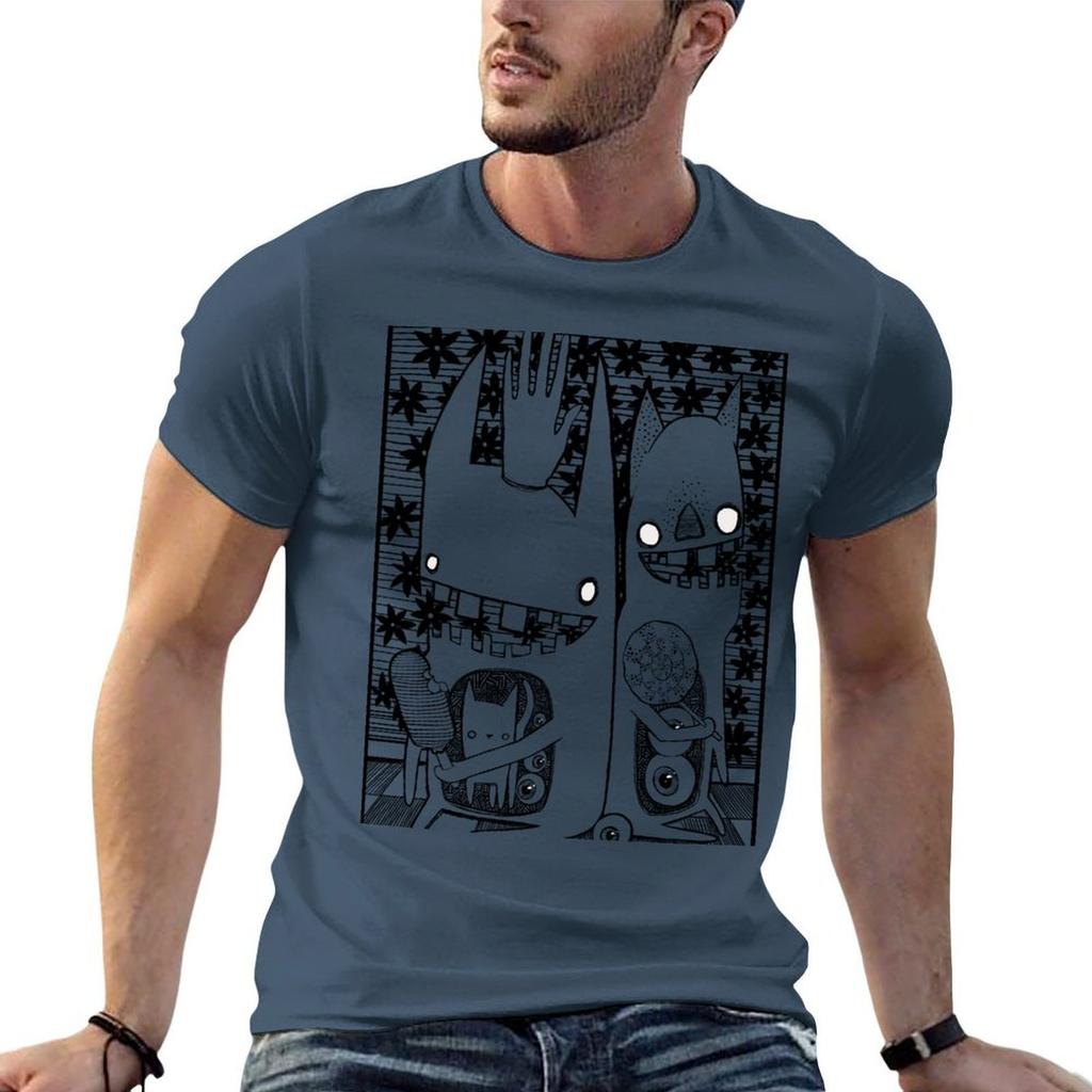 Prince Hand Light Background Tshirt Casual Pattern Print Tee Shirt