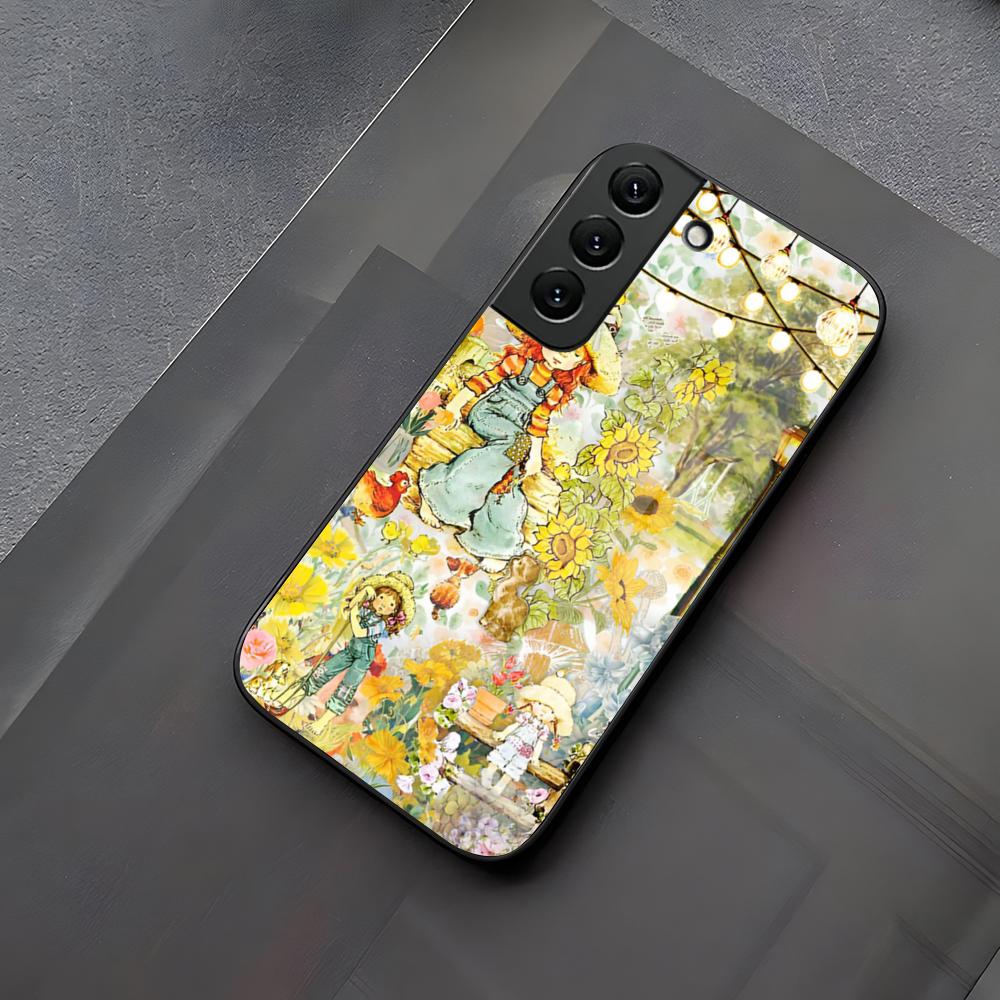 Sarah Kay Phone Case Glass For Samsung Galaxy A05 A21s A16 A26 A36 A56 A25 A35 A14 A24 A34 A13 Cover