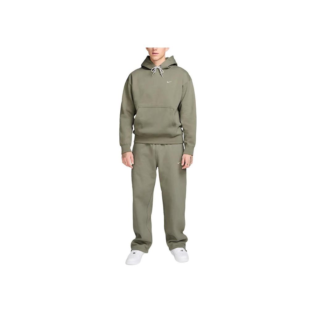 New Nike Solo Swoosh Fleece Pullover Hoodie DX1355-320