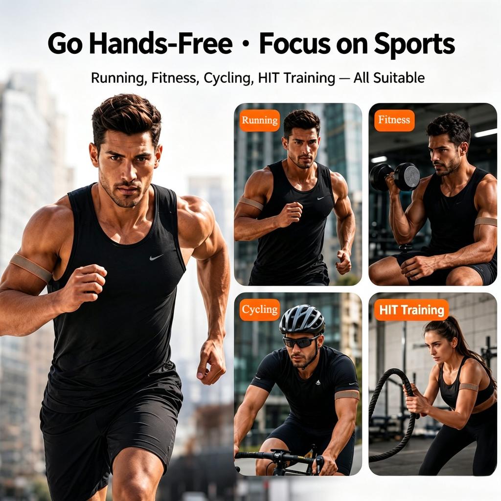 Bandas para Bíceps Para Google Fitbit Air Correas de Nailon Suave Ajustables Cierre de Velcro Banda para el Brazo Deporte Reemplazo Correa Transpirable Fitness