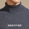 100% Cashmere Light Luxury Simple High Neck Cashmere Sweater