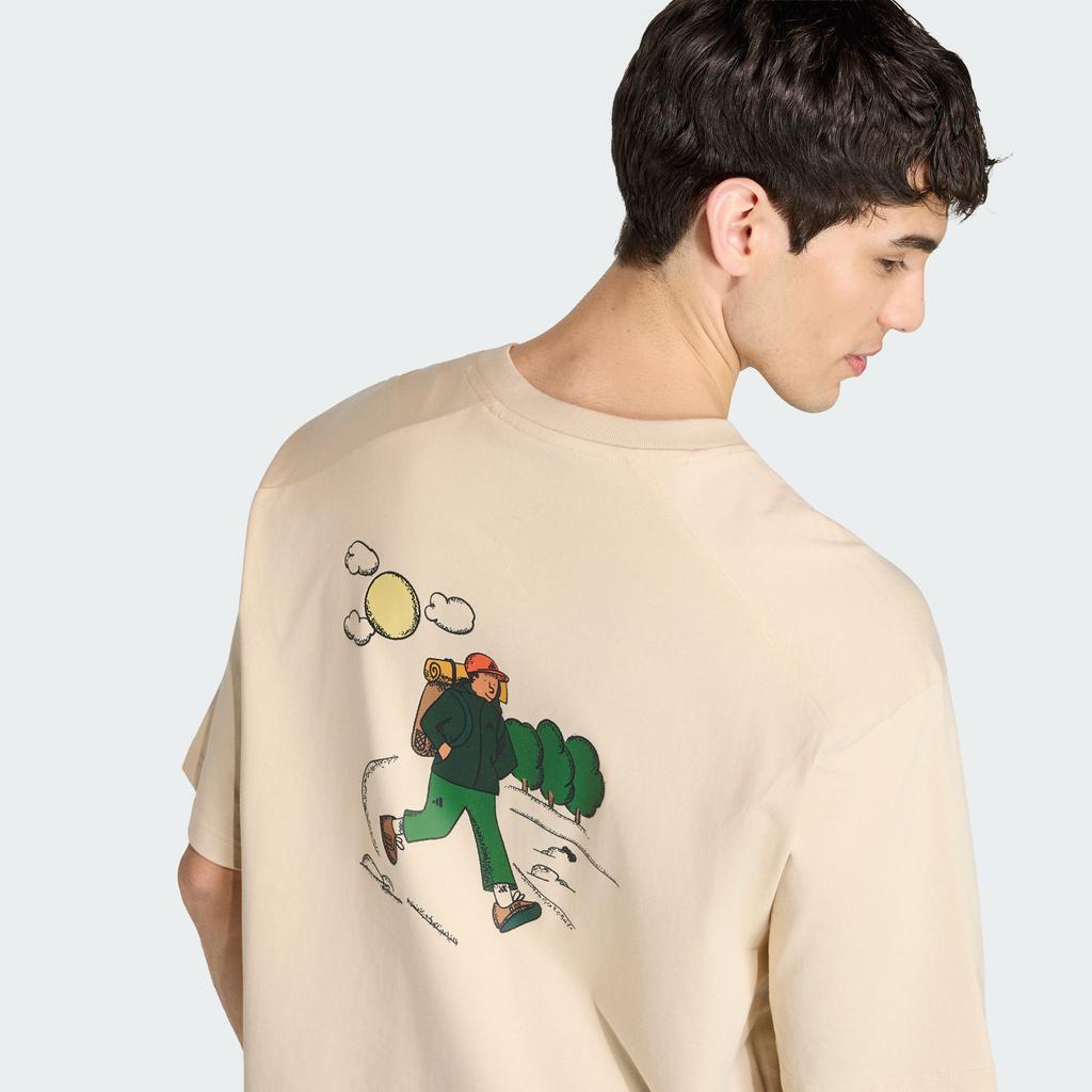 Adidas DOODLE HIKING T Shirt Men's