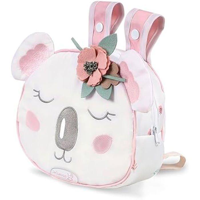 Sac pré-scolaire - DE CUEVAS TOYS - Koala - Rose - 100% Polyester - 20x23x8 cm