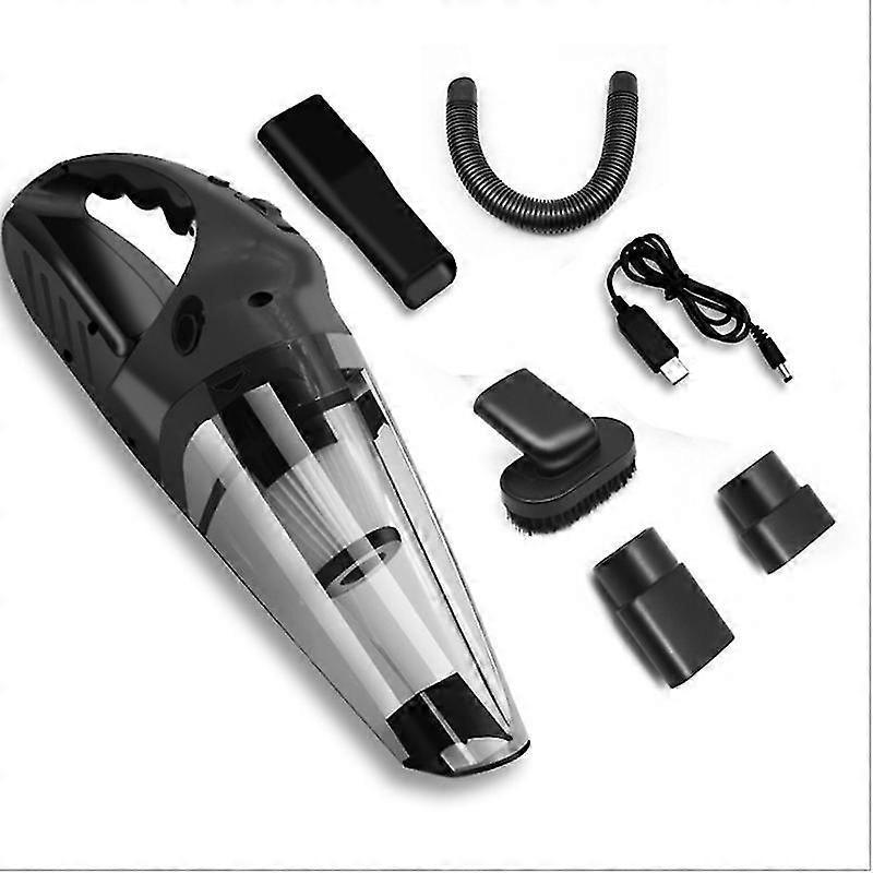 Handheld Vacuum Cordless Cleaner Rechargeable, Portable Powerful Cyclonic Suction Hand Vacuum Quick Charge, Lightweight Wet Dry Vac Filter For Home Pe