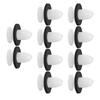 10 Pcs Underbody Paneling Retaining Clip Plastic Long Durability 228084 Replacement for C4 DS3 DS5