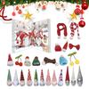 Gnomes Advent Calendar 2025 24 Days Christmas Countdown Calendar with Collectible Gnome Figures Surprise Gift for Home Decor
