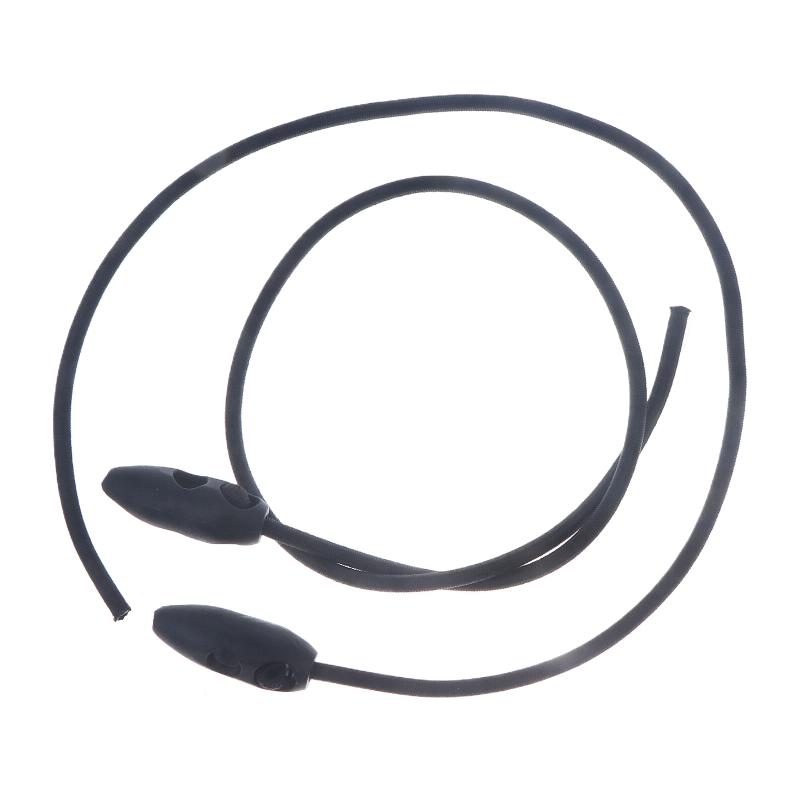 2/4/10Pcs 50Cm Latex Elastic Tie Rope Easy To Use Bungee Cords Black Tie Rope For Bicycle Motorcycle Luggage Car Tarpaulin Rope