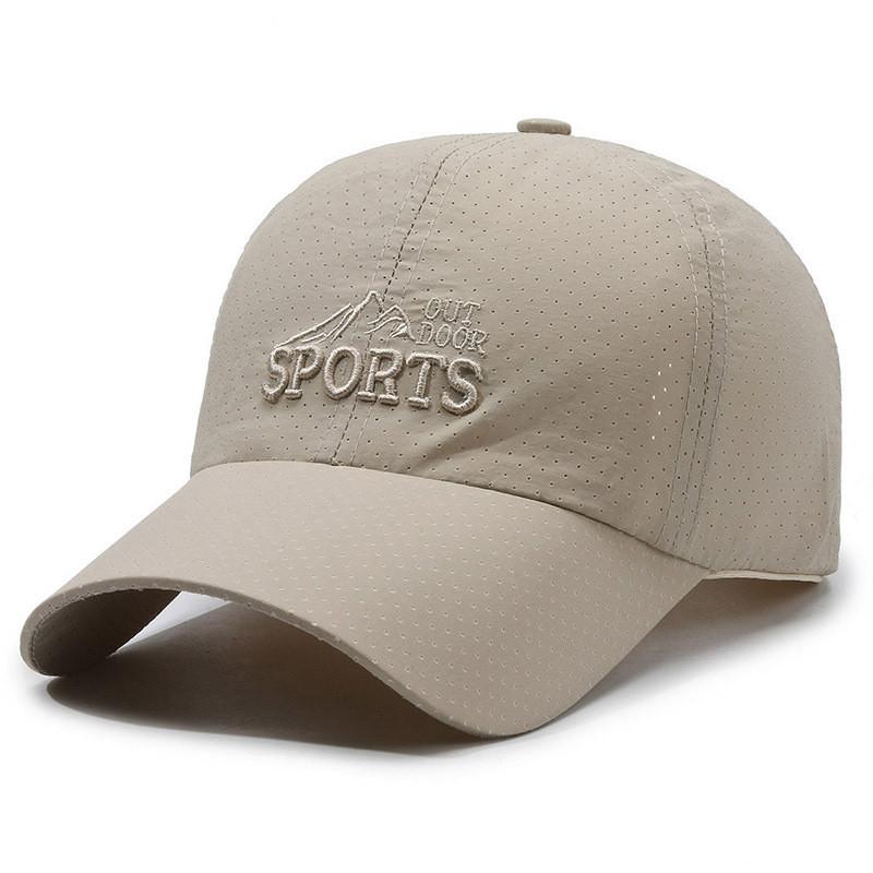 Embroidered Sports Letter Mesh Duckbill Cap Baseball With Activities Sunshade