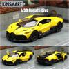KiNSMART Metal Toy Car Model For Children Boys 1:36 Ford Mustang Porsche 911 Dodge Bugatti Chiron BMW Pickup Truck GT Sport Race