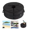Outdoor Parasol Sand Weight Base, Windproof Fillable Sandbag for Patio Umbrella Fixing