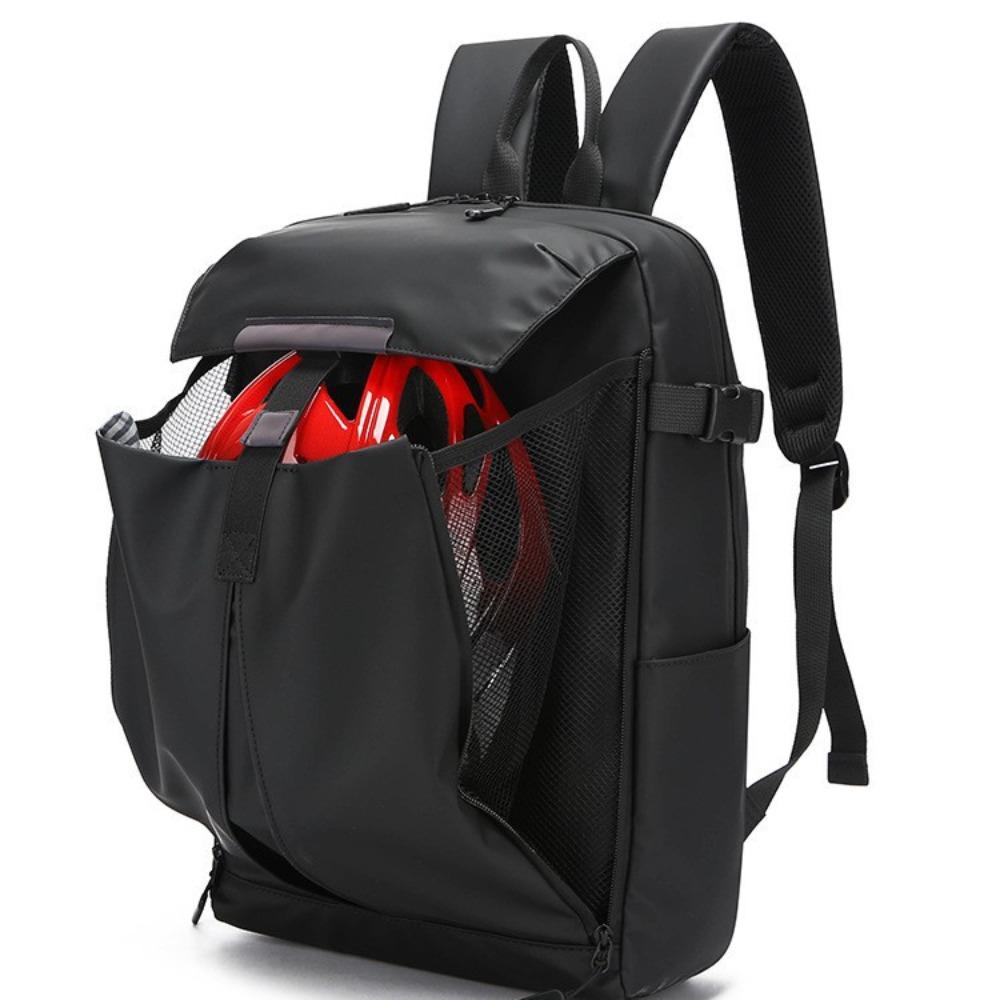 Men's backpack, helmet, business travel bag, computer bag, outdoor backpack, casual, breathable and comfortable