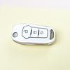 Tpu Keyless Case Flip Folding Remote Key Cover Fob For Ford Fusion Kuga Escort F150 Figo Mondeo 5 Ecosport Fiesta Mk8 Ranger