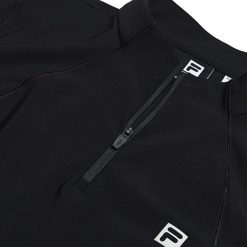 FILA Explore Cool Dry Versatile T-Shirt Women tops Deep-Black A51W627101FBK