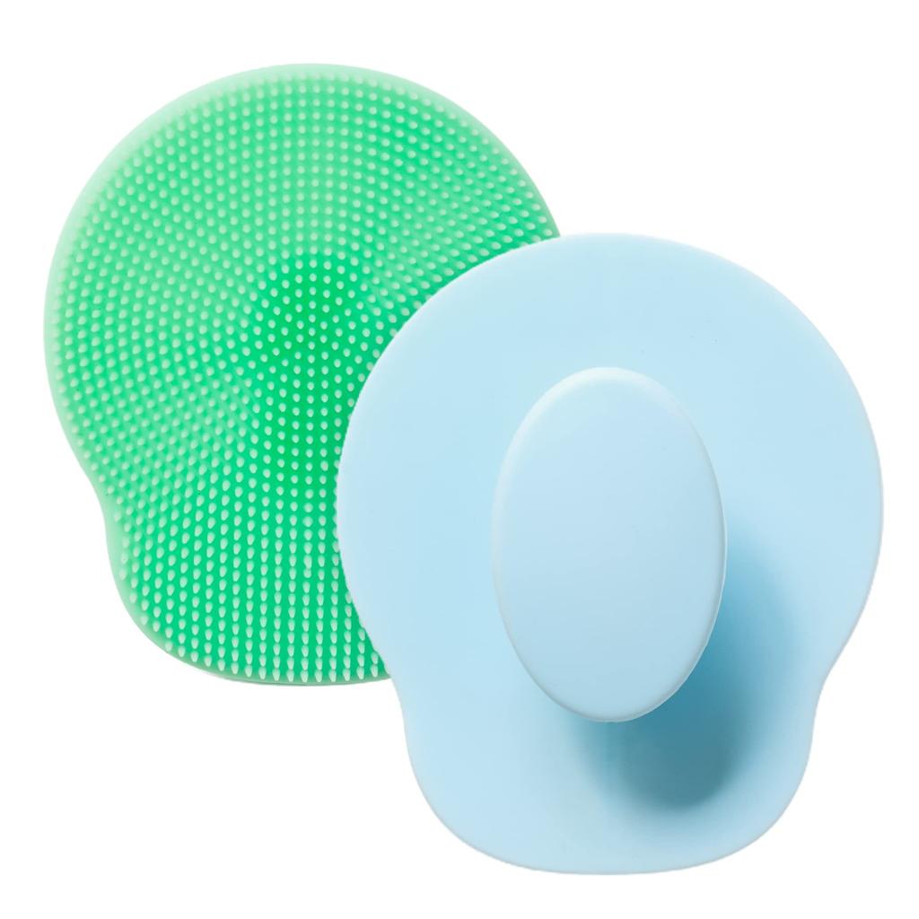 Ross Silicone Face Cleansing Scrubber - Soft, Flexible Bristles for Gentle Exfoliation, Deep Pore Cleansing, Blackhead Removal, and Facial Massage