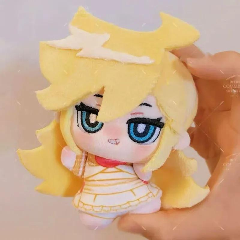 10cm Panty Stocking with Garterbelt Plushies Toys Keychain Anime Stocking Plush Dolls Cute Figure Panty Plush Stuffed Doll Gifts